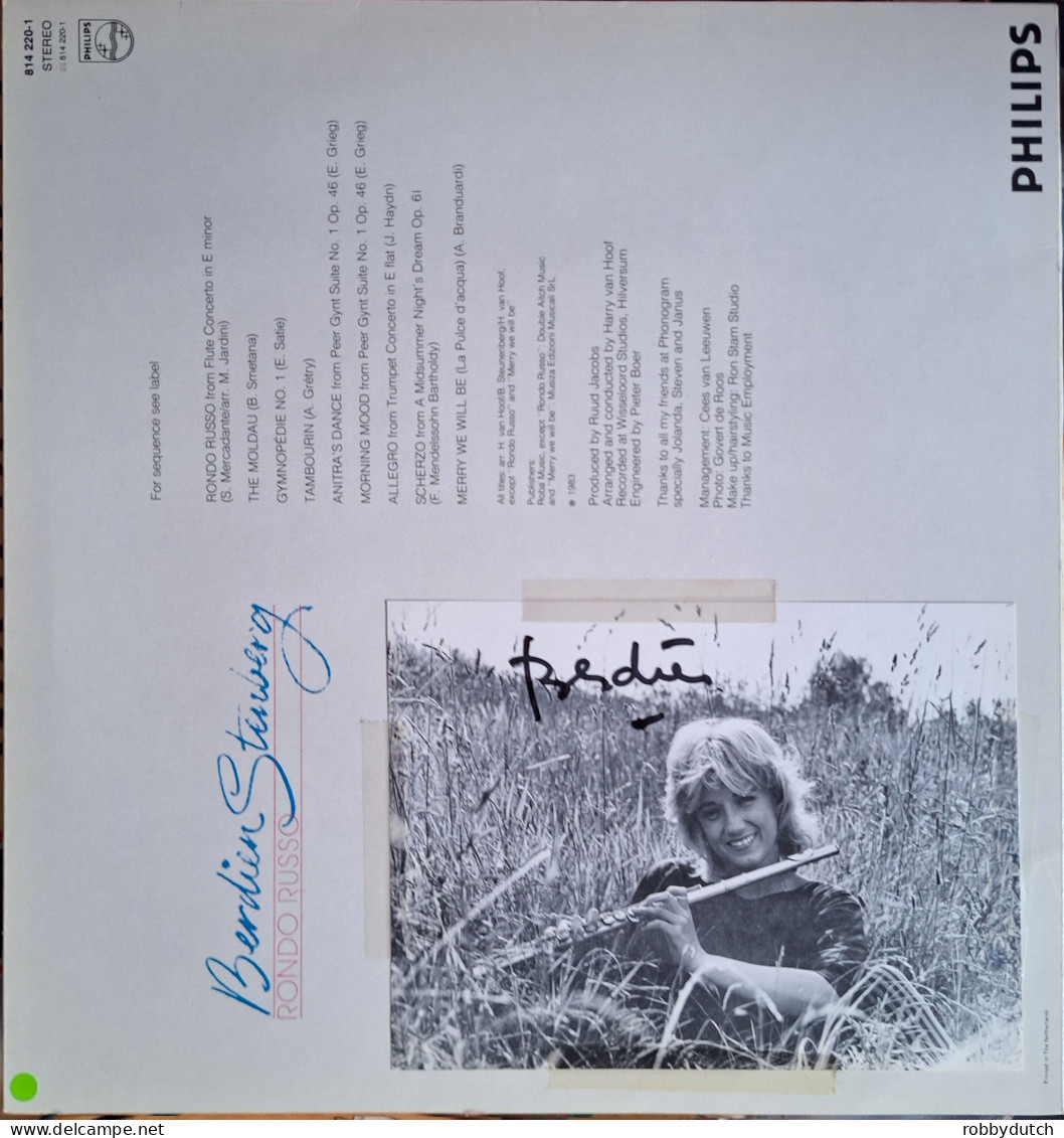 * LP *  BERDIEN STENBERG - RONDO RUSSO (Handsigned)(Holland 1983) - Instrumental