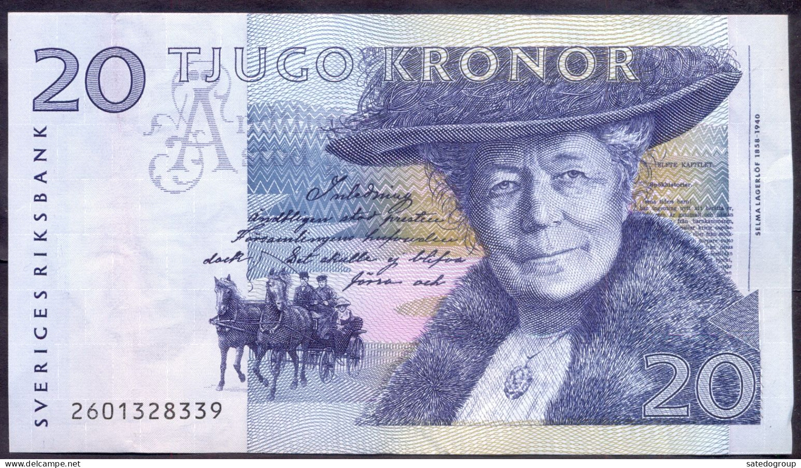 Sweden 20 Kronor 1992 XF P- 61A - Suède