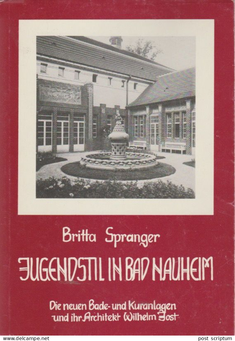 Livre -    Jugenstil In Bad Nauheim Von B Spranger - Kunstführer