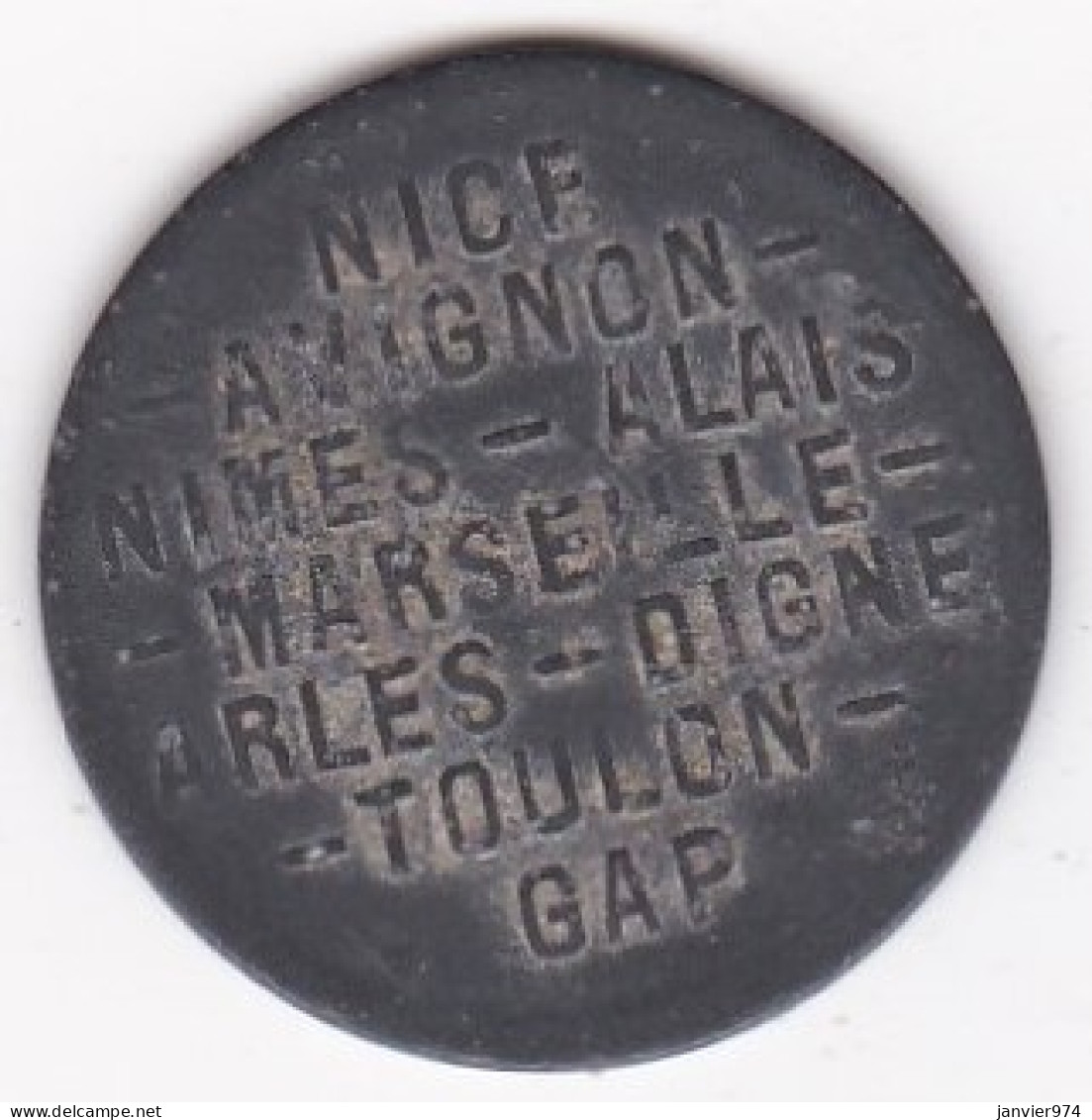 Provence-Alpes-Côte D'Azur - Chambres De Commerce - Région Provençale 5 Centimes 1918 , En Zinc  - Noodgeld