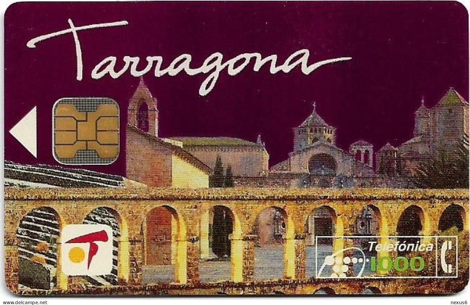 Spain - Telefónica - Provincias Españolas - Tarragona - CP-033 - 08.1994, 45.000ex, Used - Werbekarten