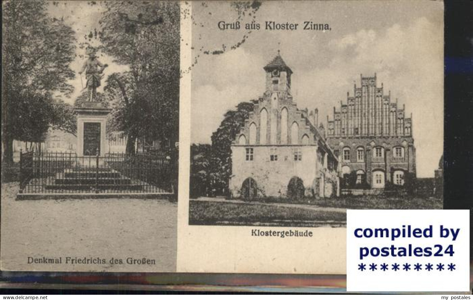 41404433 Zinna Jueterbog Denkmal Friedrich Der Grosse Kloster Fuerstenhaus Juete - Jueterbog