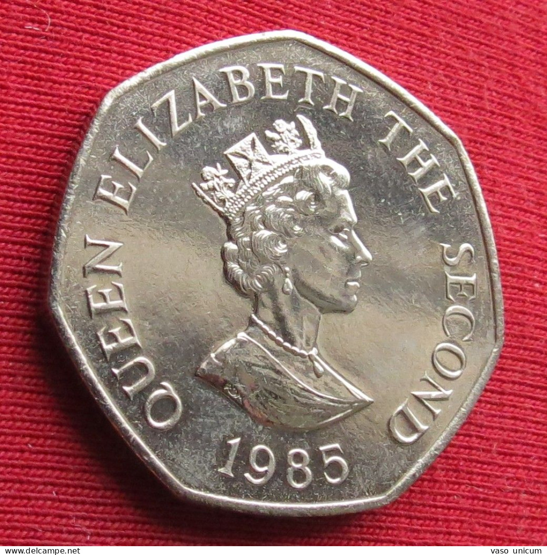 JERSEY 50 Pence 1985 Unc - Jersey