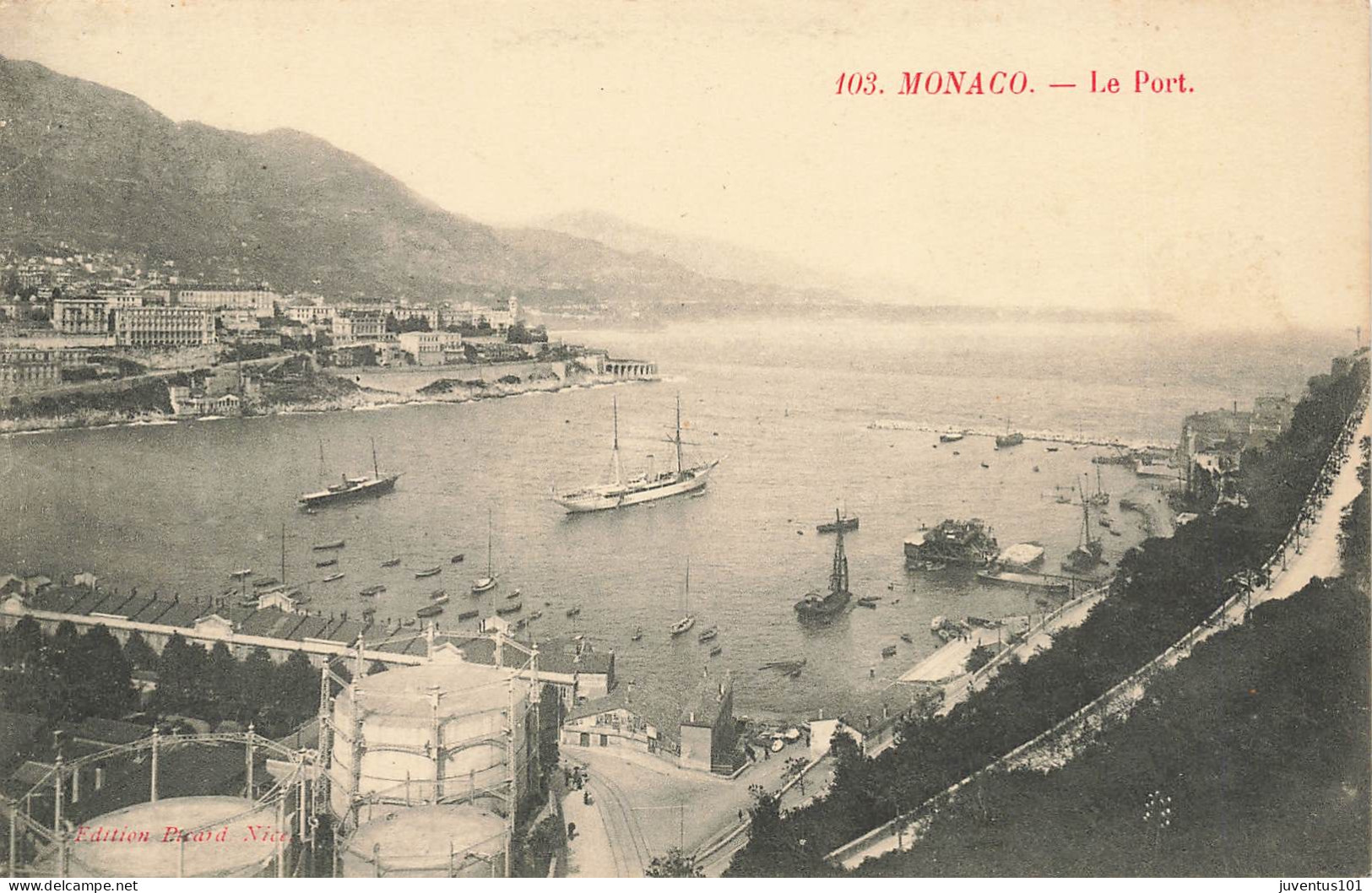 CPA Monaco-Le Port-103      L2549 - Port
