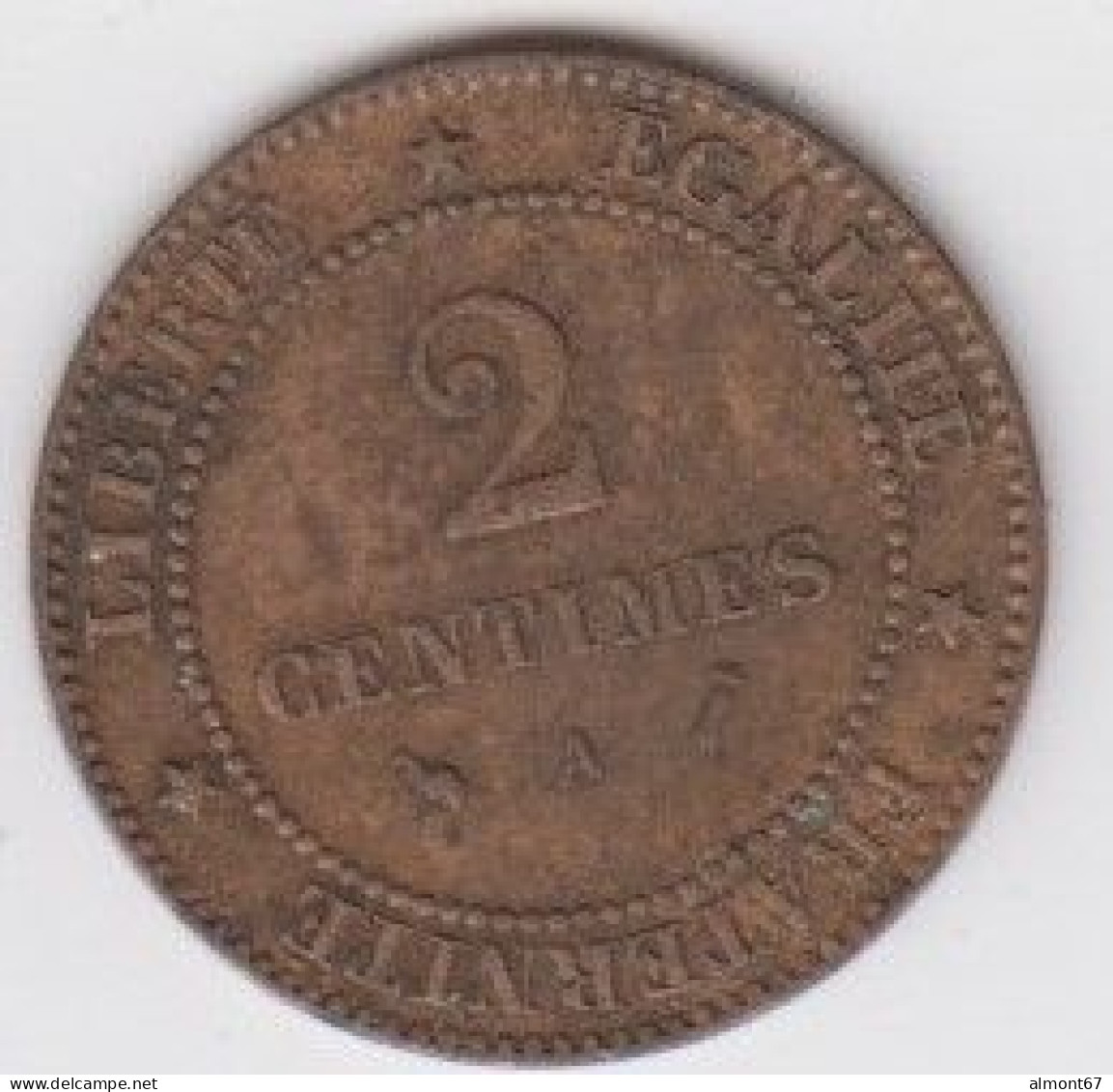 CERES  - 2 Centimes   1894 A - 2 Centimes