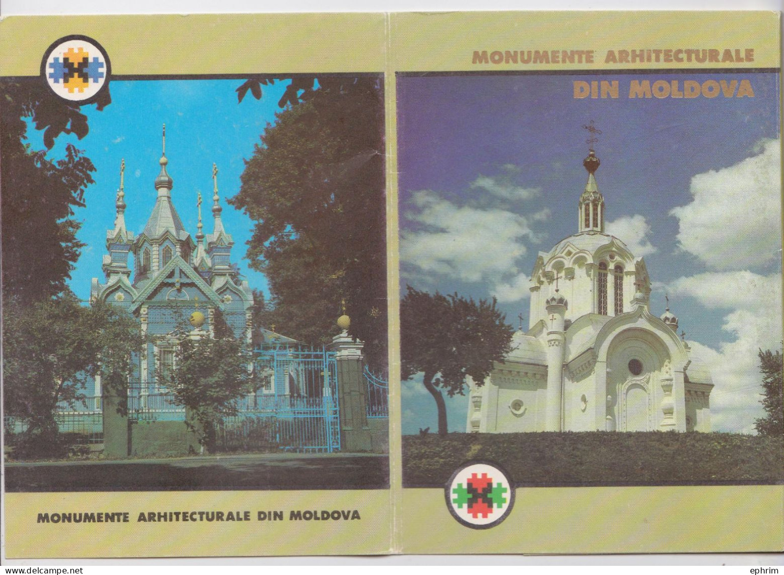 Moldavie Moldova Monumente Architecturale Pochette Set De 14 Cartes Postales - Moldavie