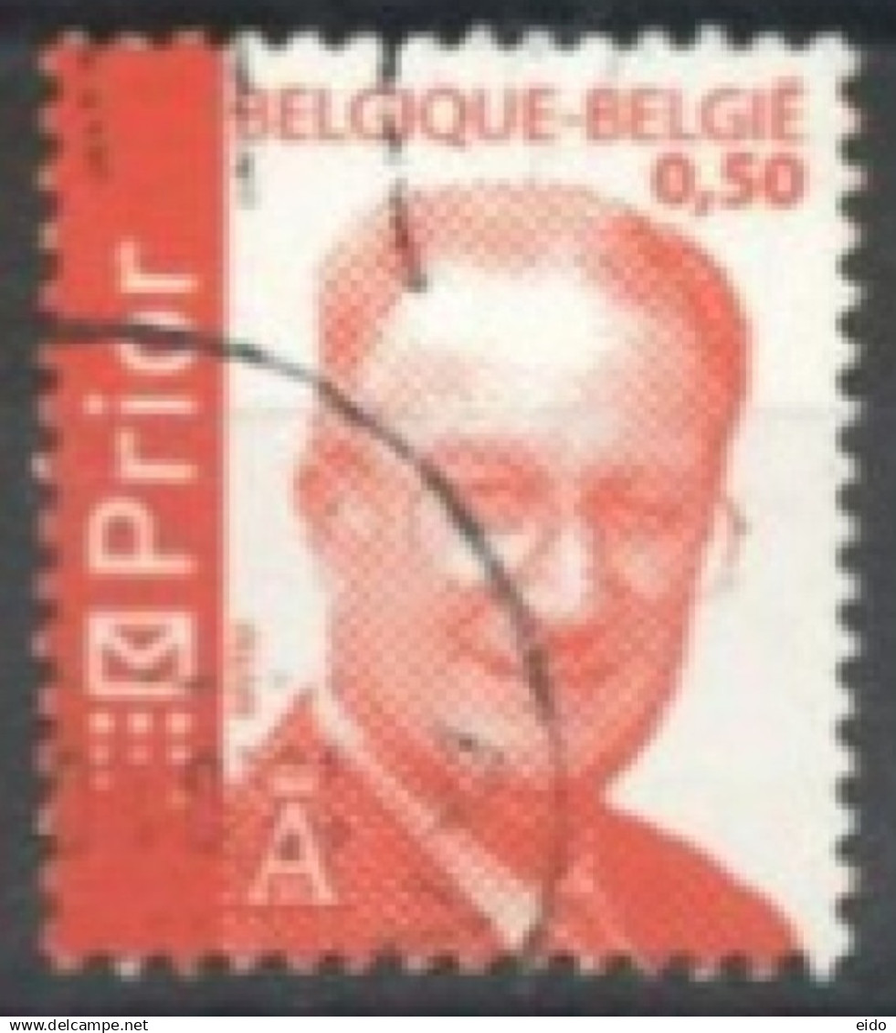 BELGIUM  - KING ALBERT II STAMP, USED. - Used Stamps