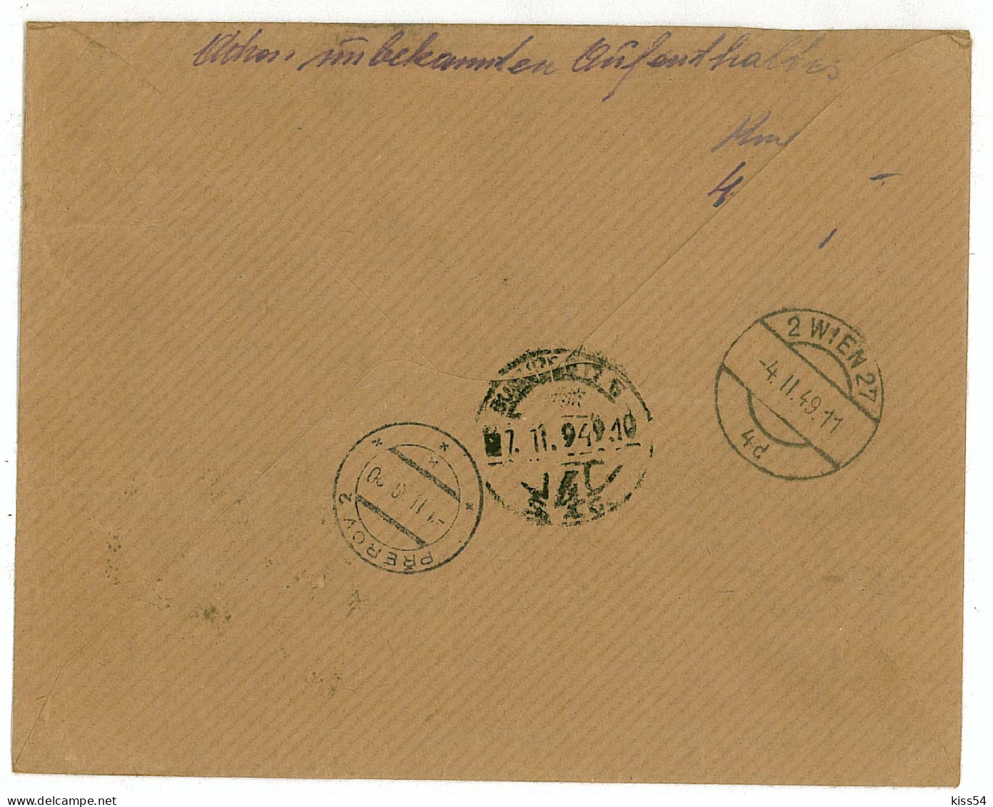 CIP 11 - 130-a Bucuresti - International COVER - Used - 1949 - Covers & Documents