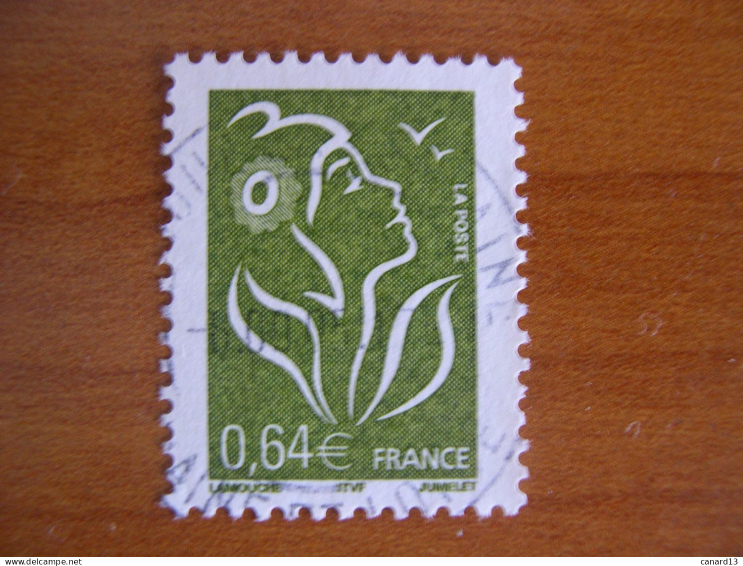 France Obl   Marianne N° 3756 Cachet Rond Noir - 2004-2008 Marianne De Lamouche