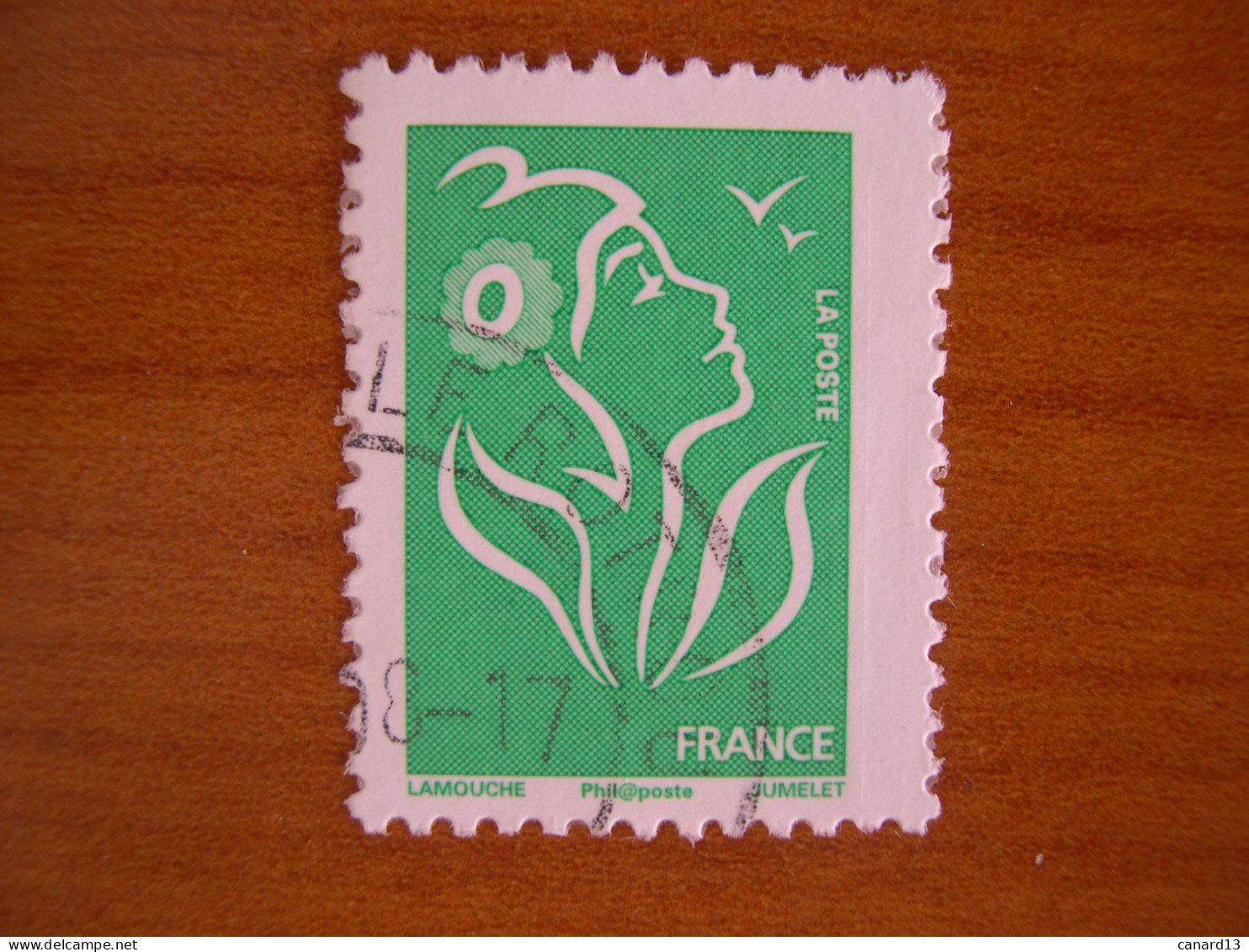 France Obl   Marianne N° 3733A  Cachet Rond Noir - 2004-2008 Marianne Of Lamouche