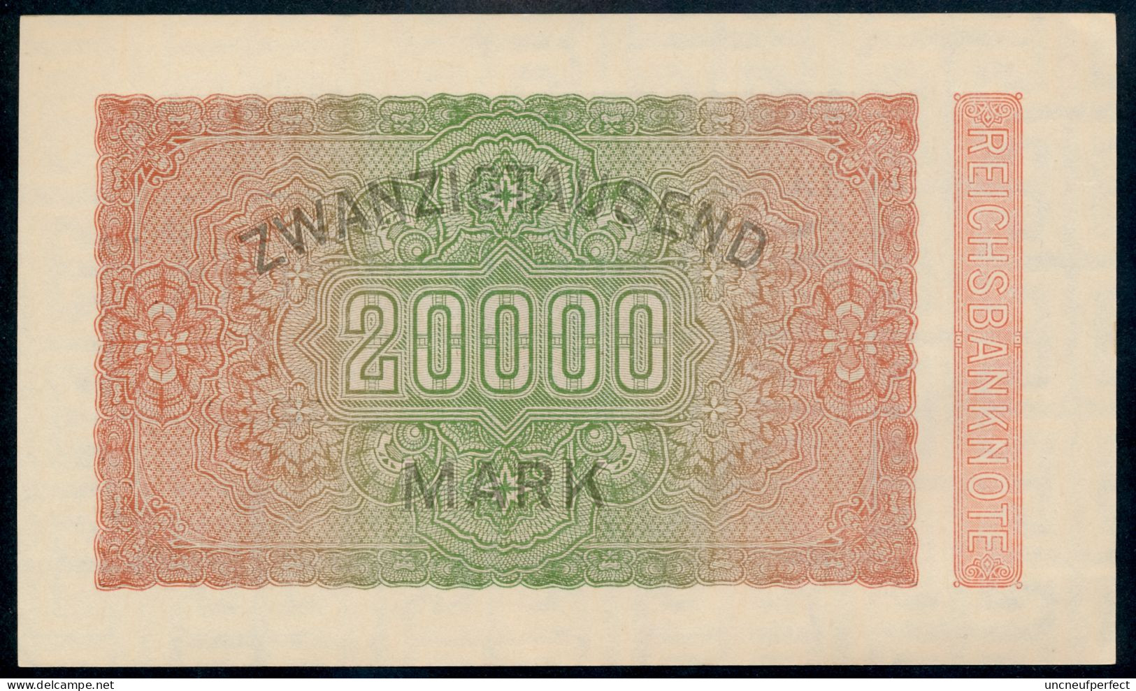 Pick 85e Ro84i DEU-95b 20000 Mark 1923 UNC NEUF! - 20.000 Mark