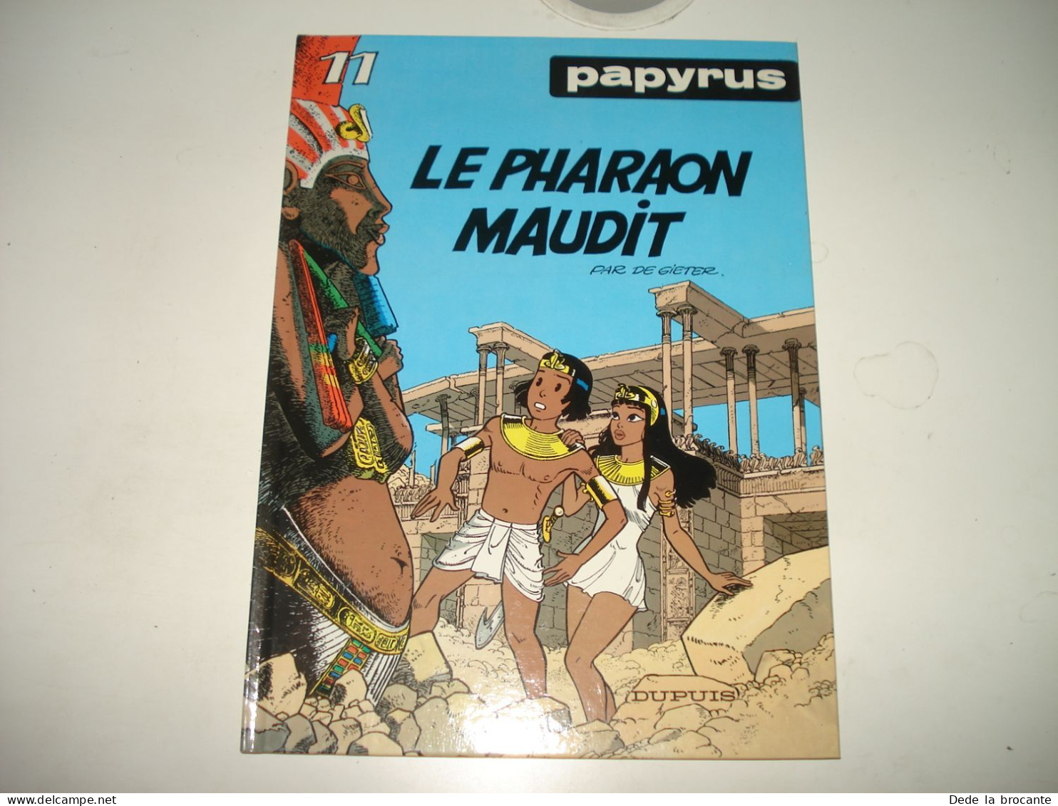 C37 / Papyrus N° 11 " Le Pharaon Maudit " - E.O Aout 1988 - Superbe état - Papyrus