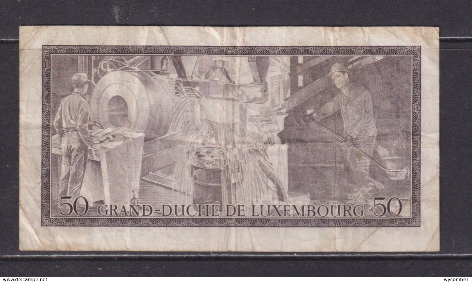 LUXEMBOURG - 1972 50 Francs Circulated Banknote - Luxembourg