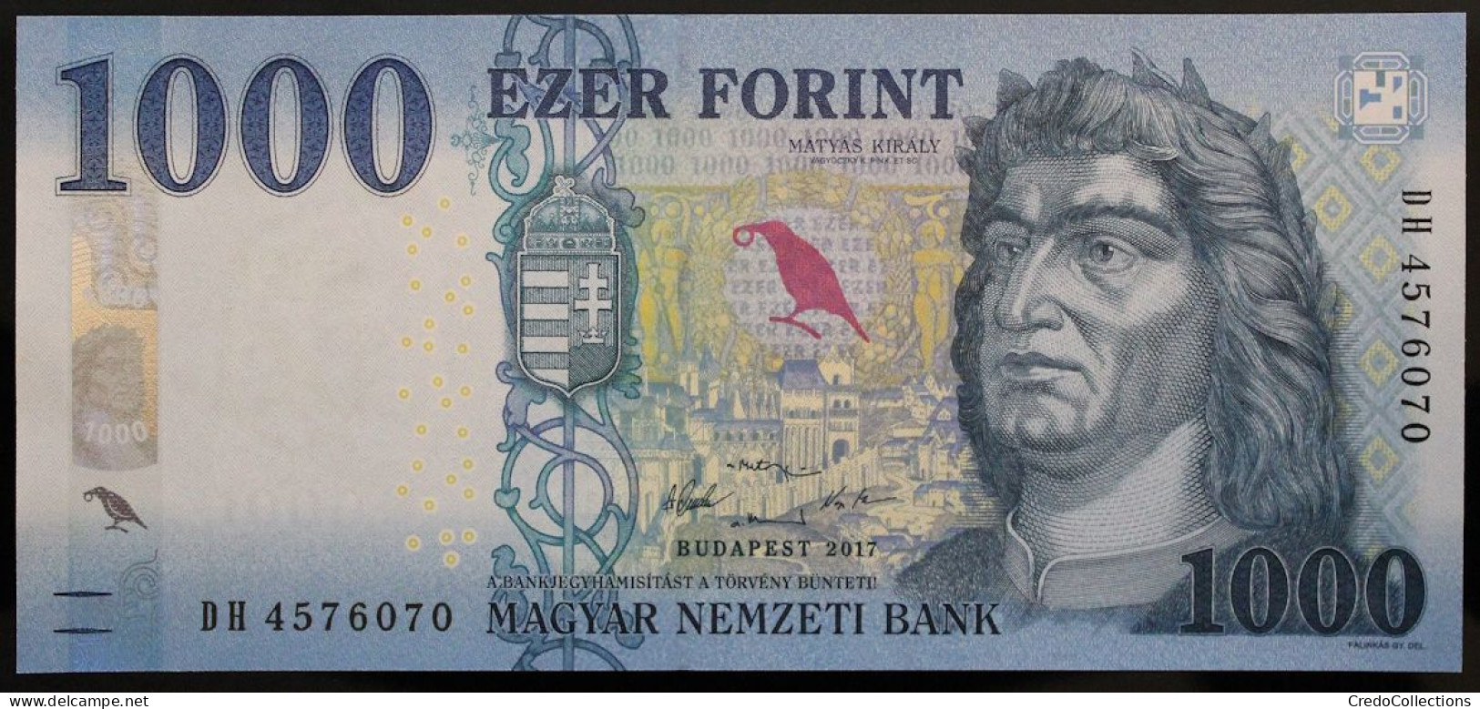 Hongrie - 1000 Forint - 2017 - PICK 203a - NEUF - Hungary