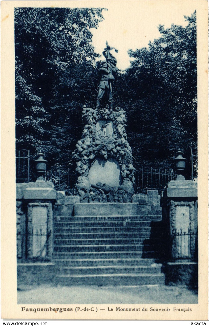 CPA Fauquembergues Monument Aux Morts (1278718) - Fauquembergues