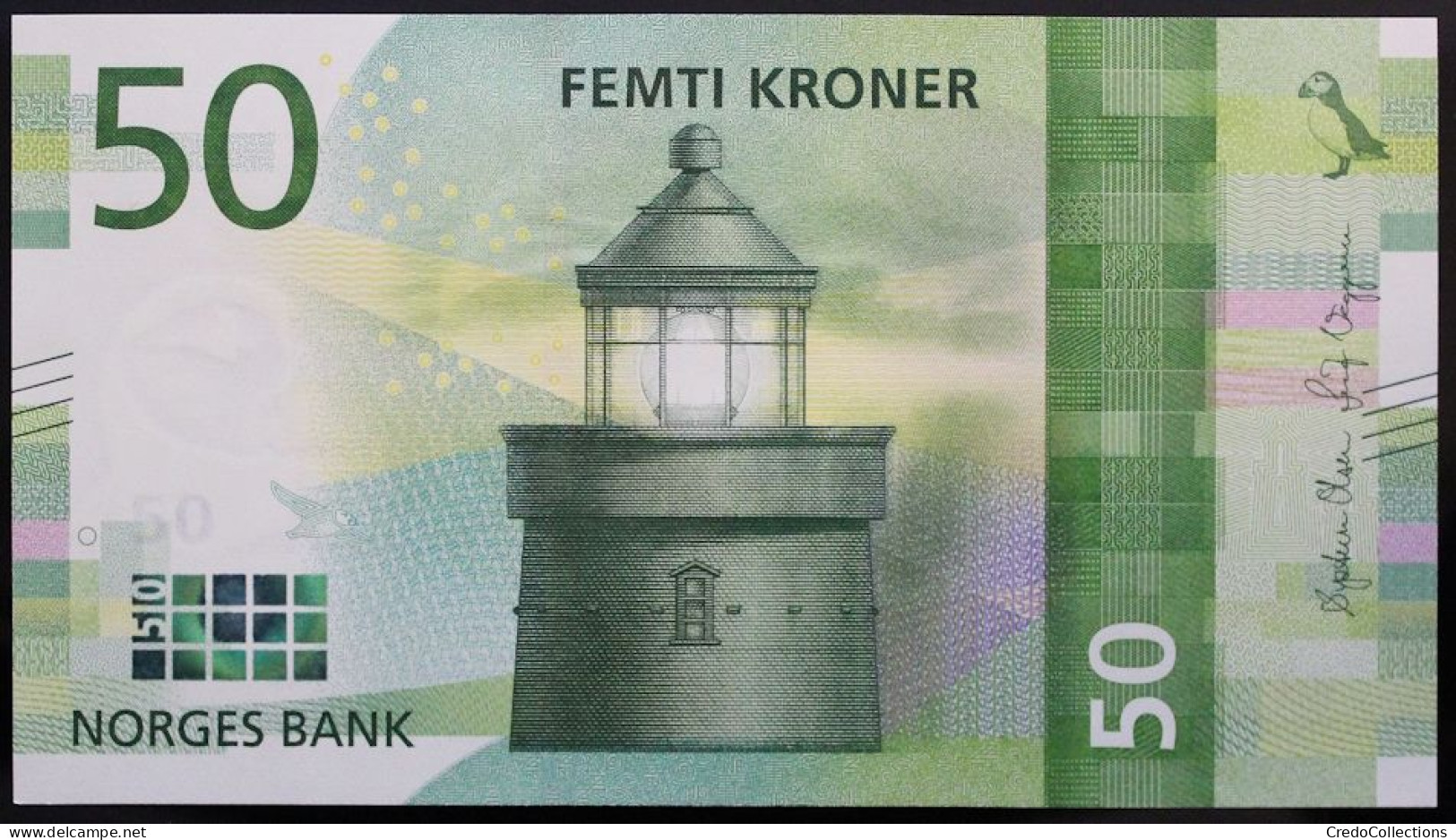 Norvège - 50 Kroner - 2017 - PICK 53a - NEUF - Norvège