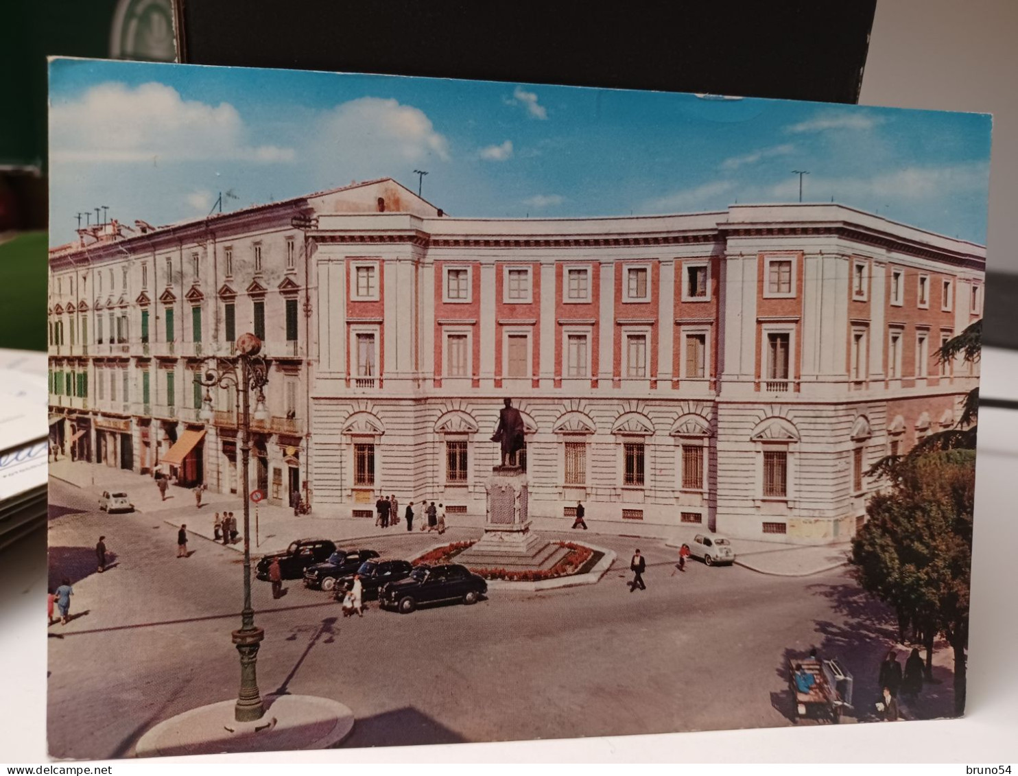 Cartolina Campobasso Piazza G.Pepe, Monumento - Campobasso