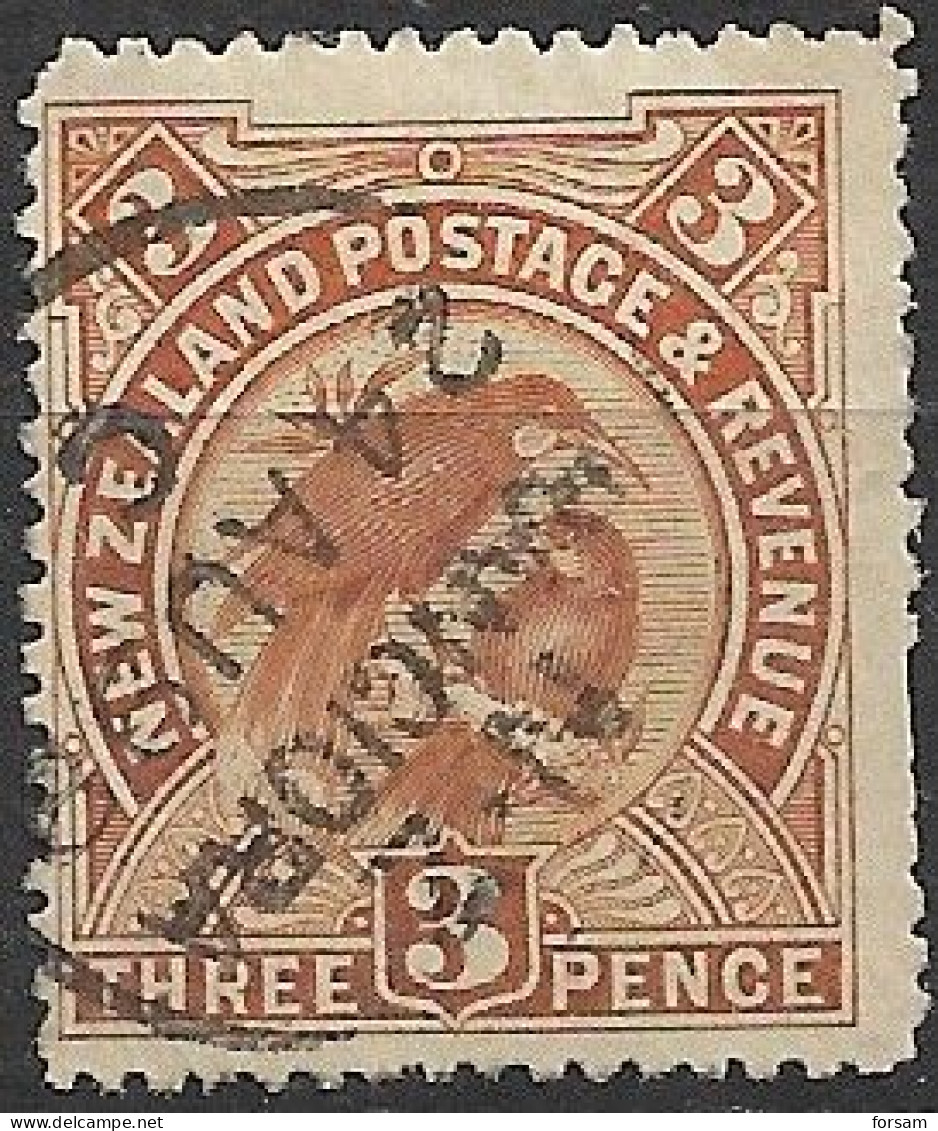 NEW ZEALAND.. 1907..Michel # 118 D...used. - Used Stamps