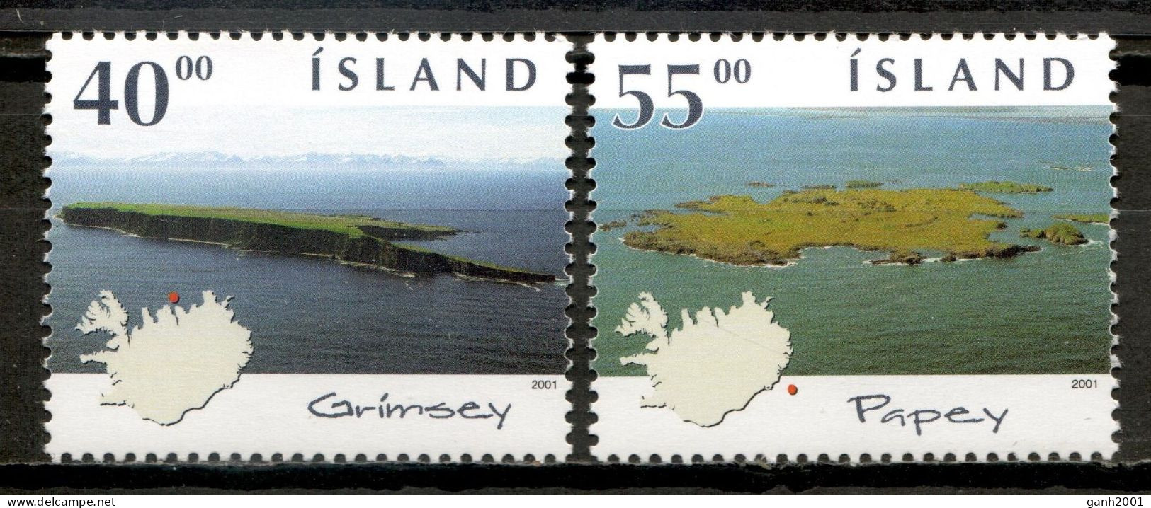 Iceland 2001 Islandia / Nature Islands MNH Naturaleza Islas Inseln / Ld13  27-3 - Islands