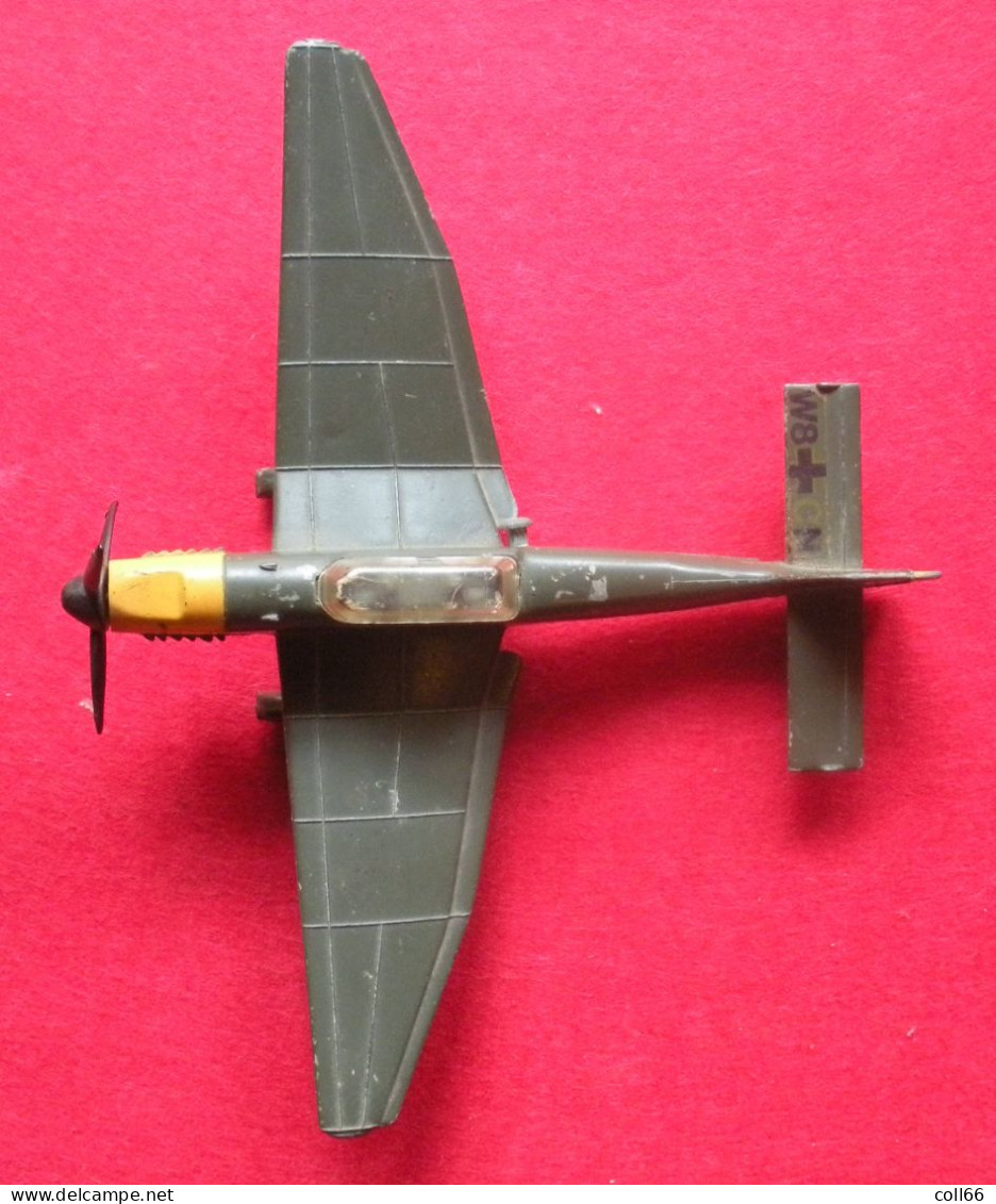 Avion Stuka En Métal Junkers JU 87 B Dinky Toys Meccano Ltd Made In England 721 - 172g 15x18.5 Cm - Aviazione
