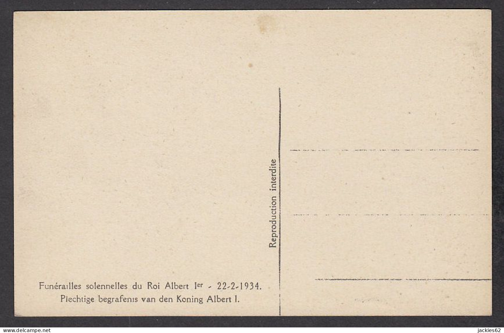 092645/ Funérailles Du Roi Albert 1er Le 22-2-1934 - Beerdigungen