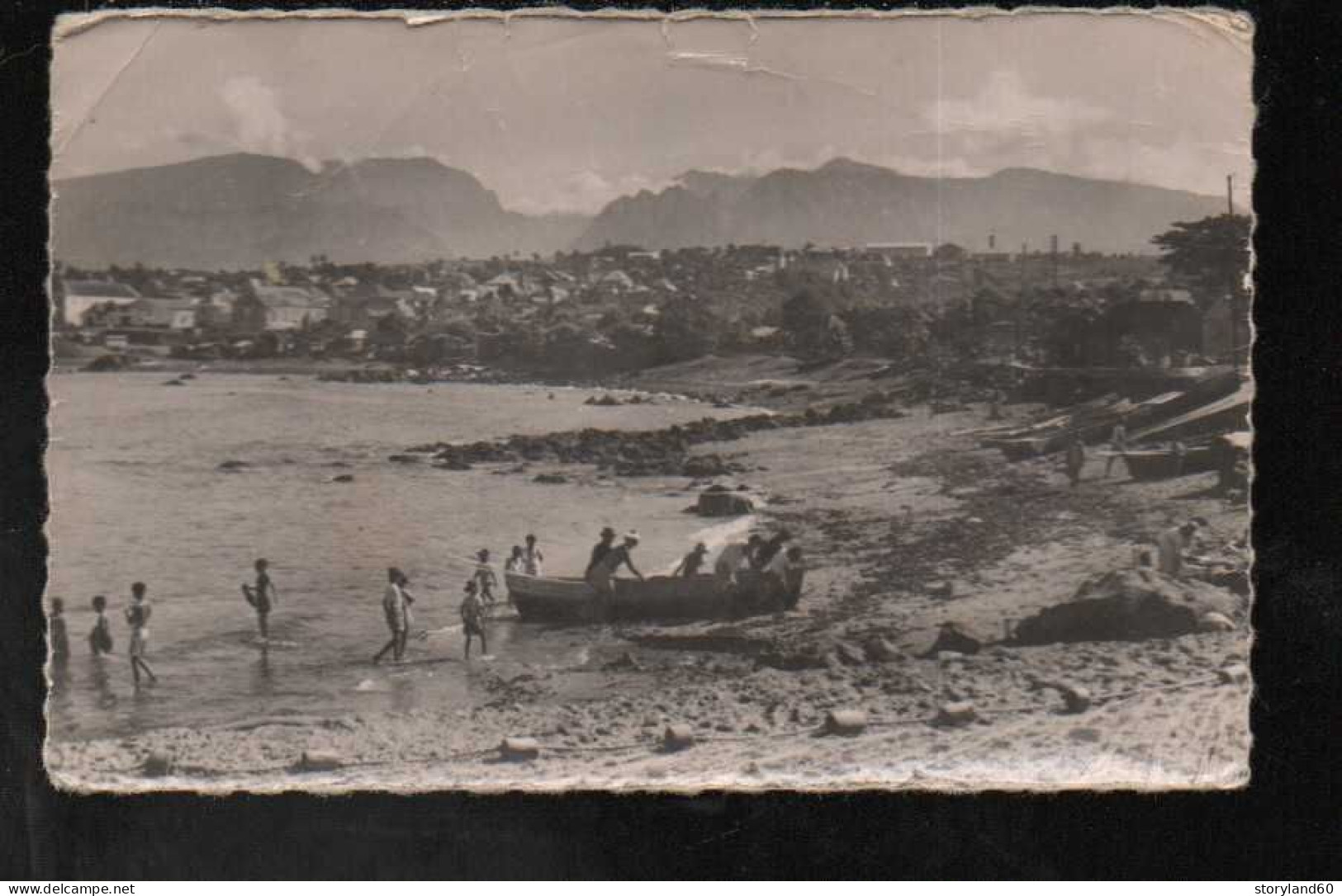 Cpsm Ile De La Réunion Saint-pierre Terre Sainte - Saint Pierre