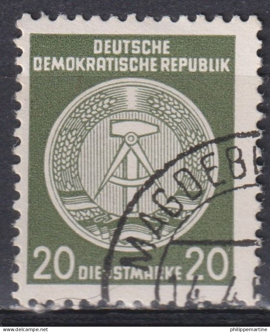 Allemagne Orientale 1955 - Service YT 22 (o) - Usados