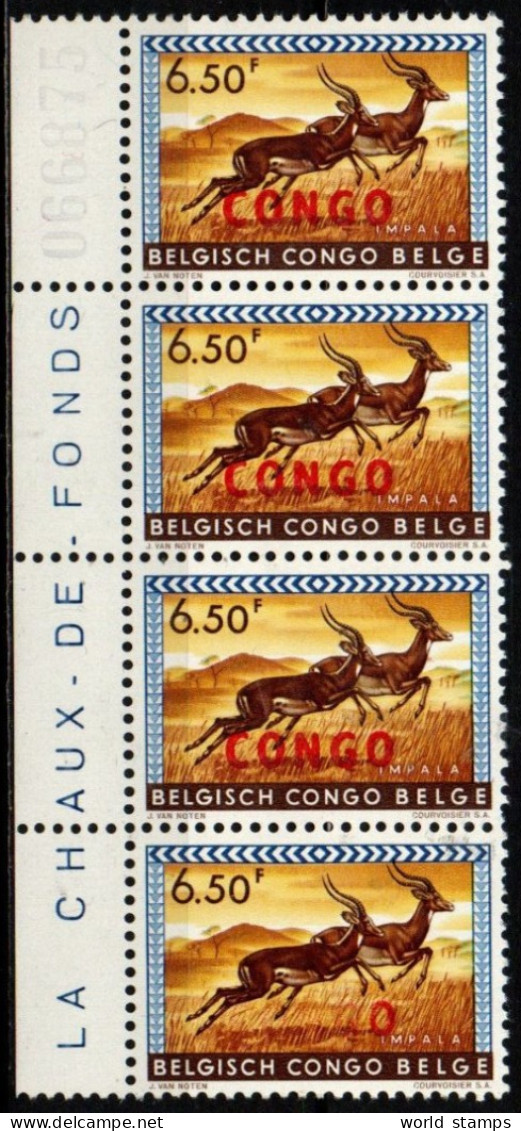 CONGO 1960 ** VARIETE' - Unused Stamps