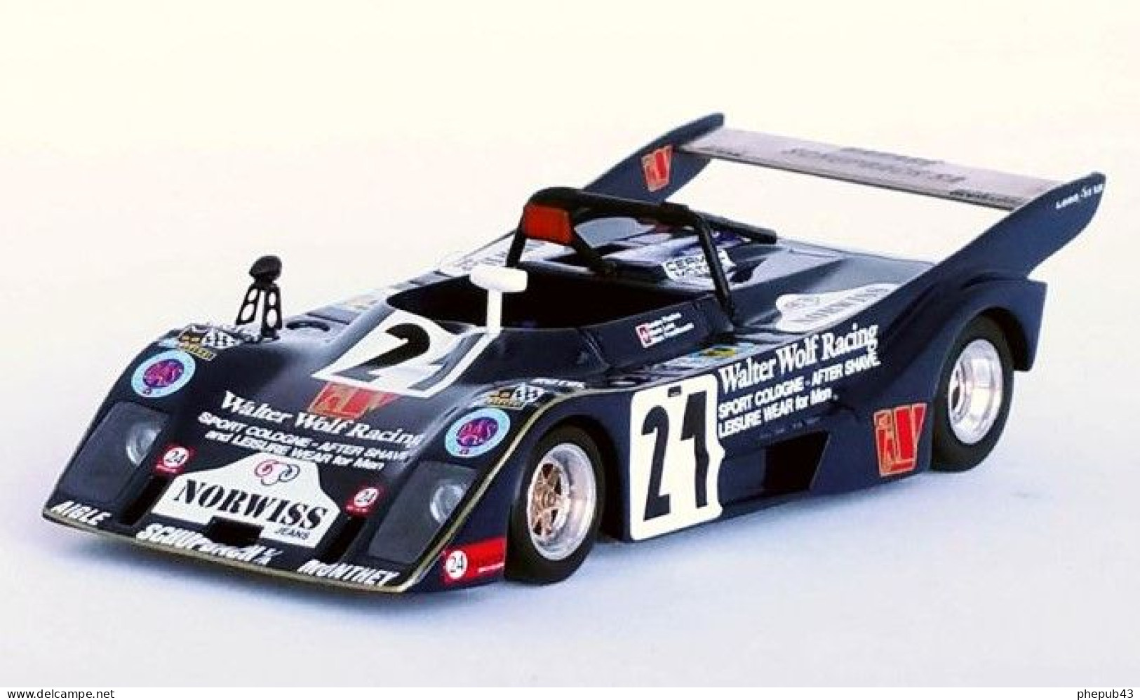 Cheetah G601 - 24h Le Mans 1980 #21 - S. Plastina/M. Luini/M. Frischknecht - Troféu - Trofeu