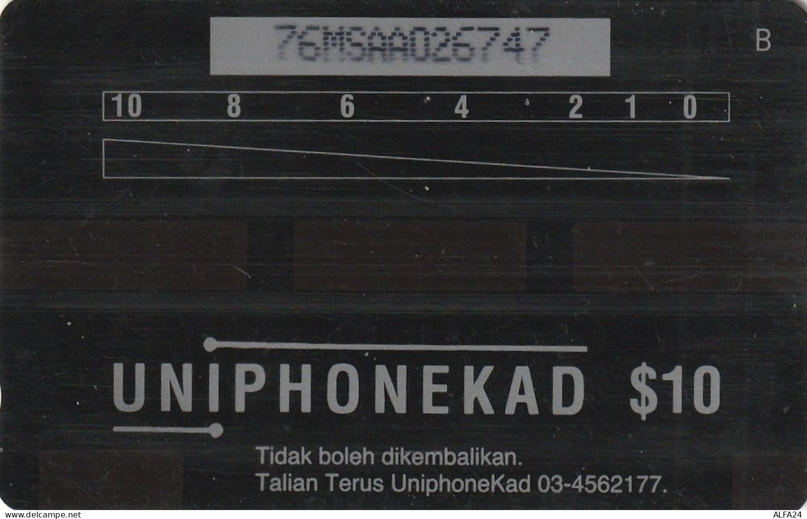 PHONE CARD MALESIA  (E2.10.8 - Malaysia