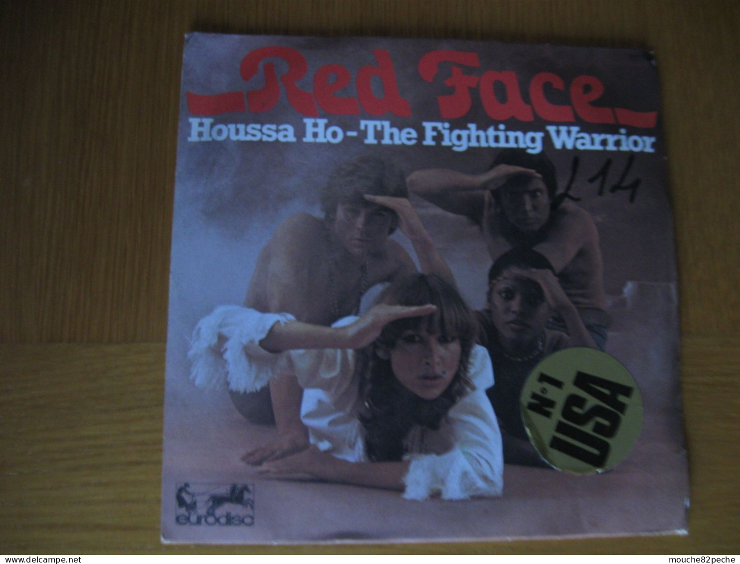 45 T - RED FACE - HOUSSA HO THE FIGHTING WARRIOR - Disco, Pop