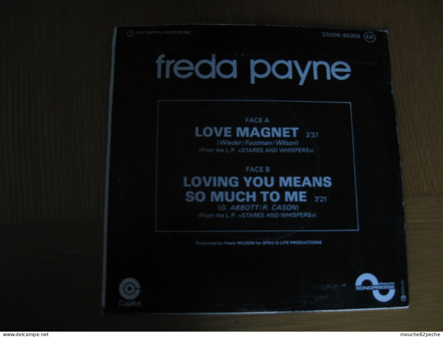 45 T - FREDA PAYNE - LOVE MAGNET - Disco, Pop