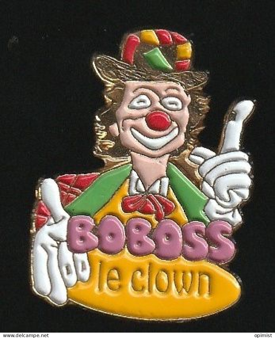 77486-Pin's.Boboss Le Clown . Le Cirque Franconi, - Beroemde Personen