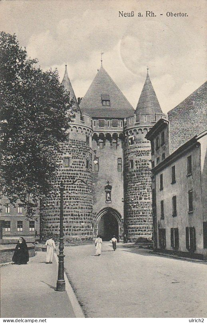 AK Neuß Am Rhein - Obertor -  1909 (66822) - Neuss