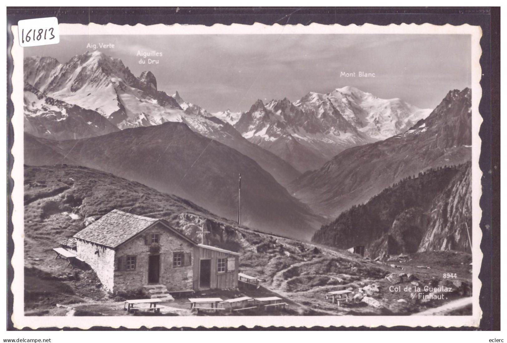 COL DE LA GUEULAZ SUR FINHAUT - TB - Finhaut