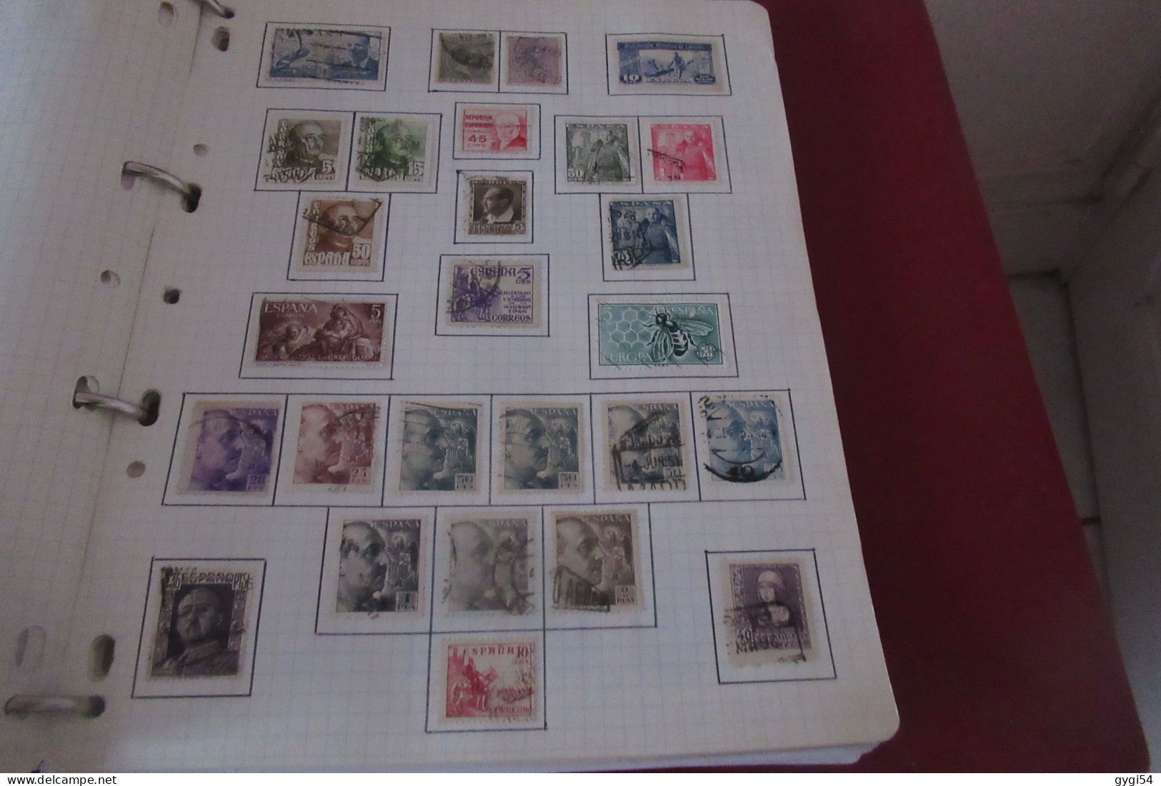 ESPAGNE  LOT TIMBRES Et  LETTRES - Collections