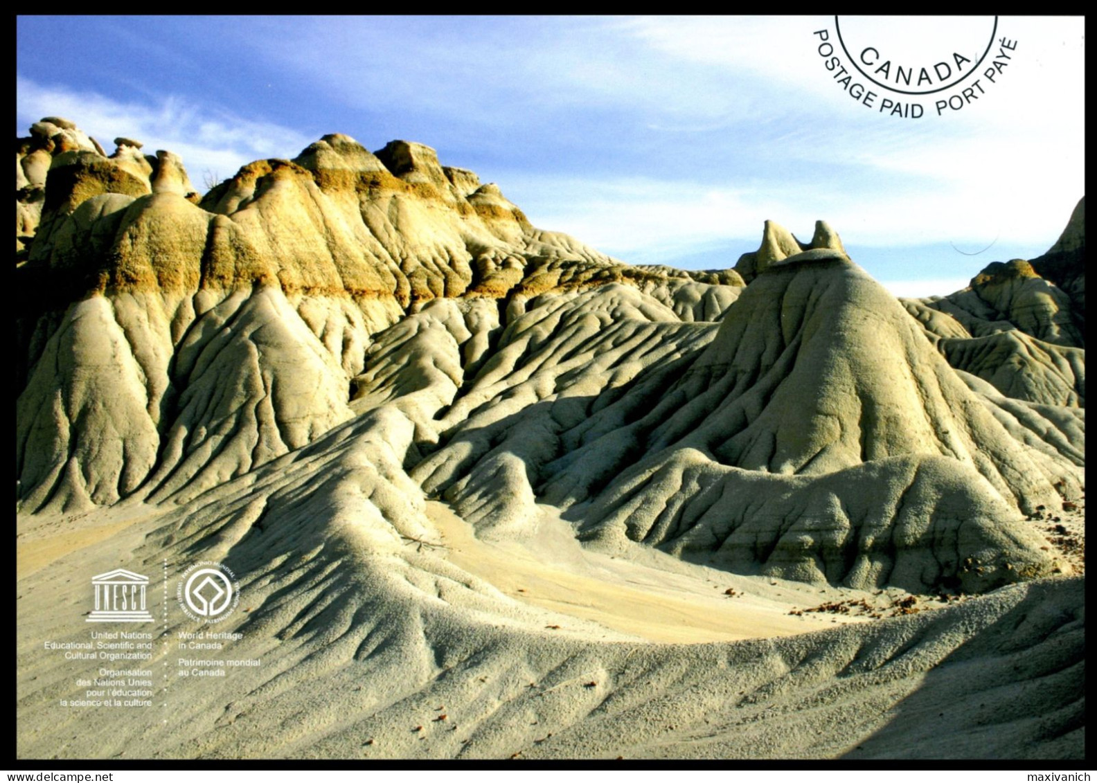 Canada 2015 Postcard Dinosaur Park In Alberta - Otros & Sin Clasificación