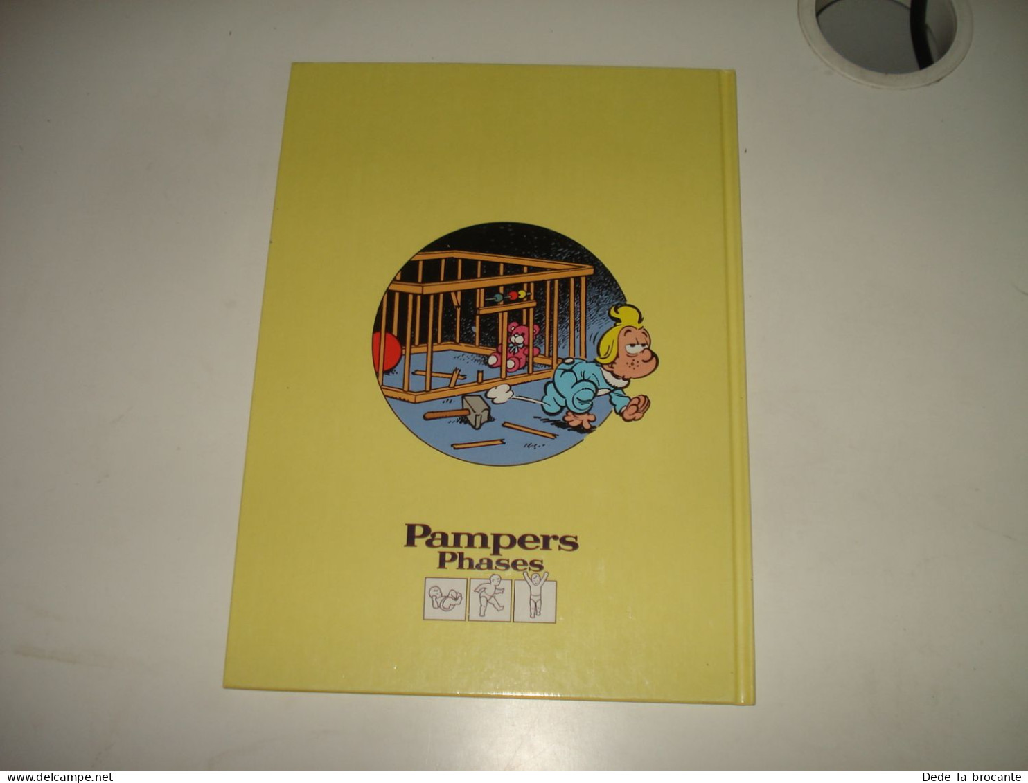 C38 / Toupet " En tient une couche " E.O publicitaire Pampers de 1979