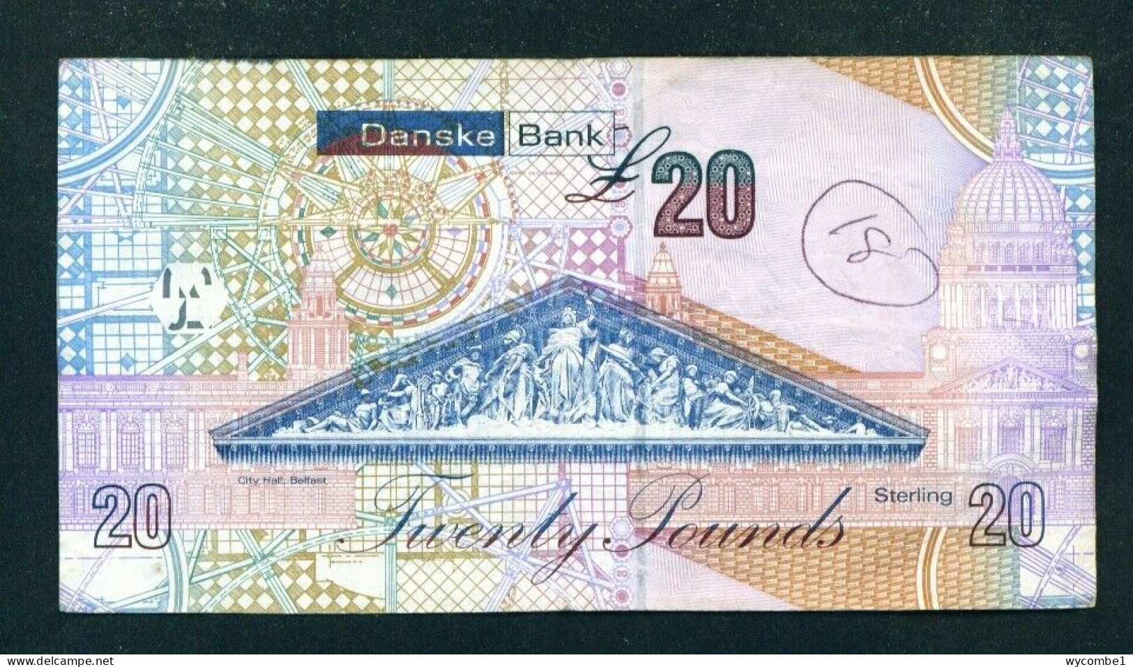 NORTHERN IRELAND - 2012 Danske Bank £20 Circulated Condition As Scans - 20 Pounds