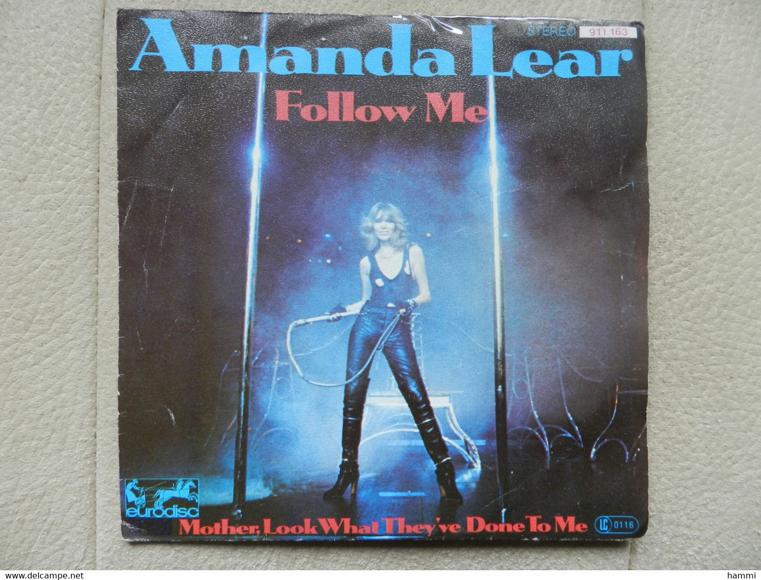 D4580 Disque Vinyle 45 Trs AMANDA LEAR FOLLOW ME Achat Immédiat - Disco & Pop