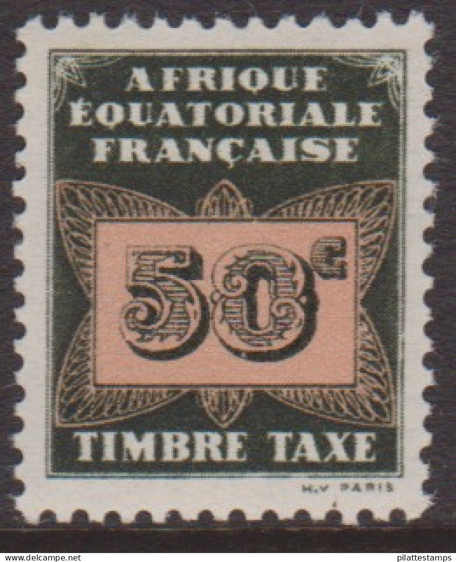 Afrique Equatoriale Taxe 7** - Sonstige & Ohne Zuordnung