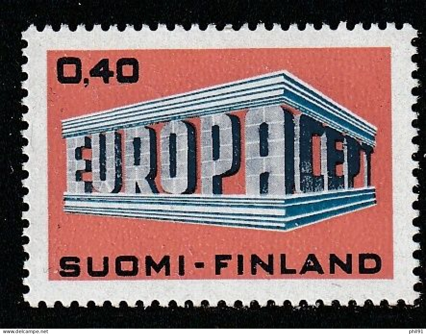 FINLANDE    Europa 1963   N° Y&T  623  ** - Briefe U. Dokumente