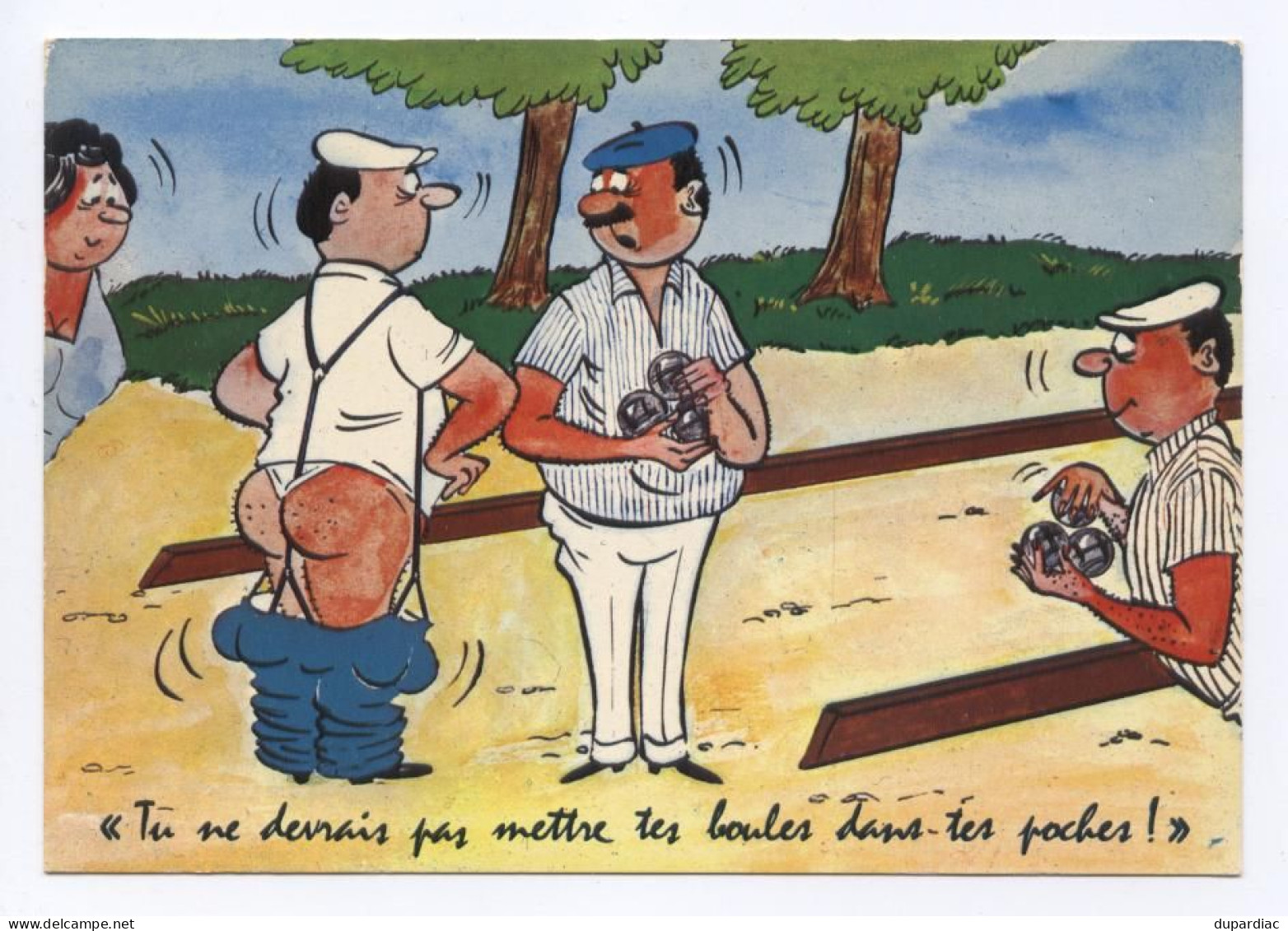 PETANQUE Et Jeux De Boules : Lot De 33 Cartes Postales Humoristiques Et Terrains De Jeux. - Bowls