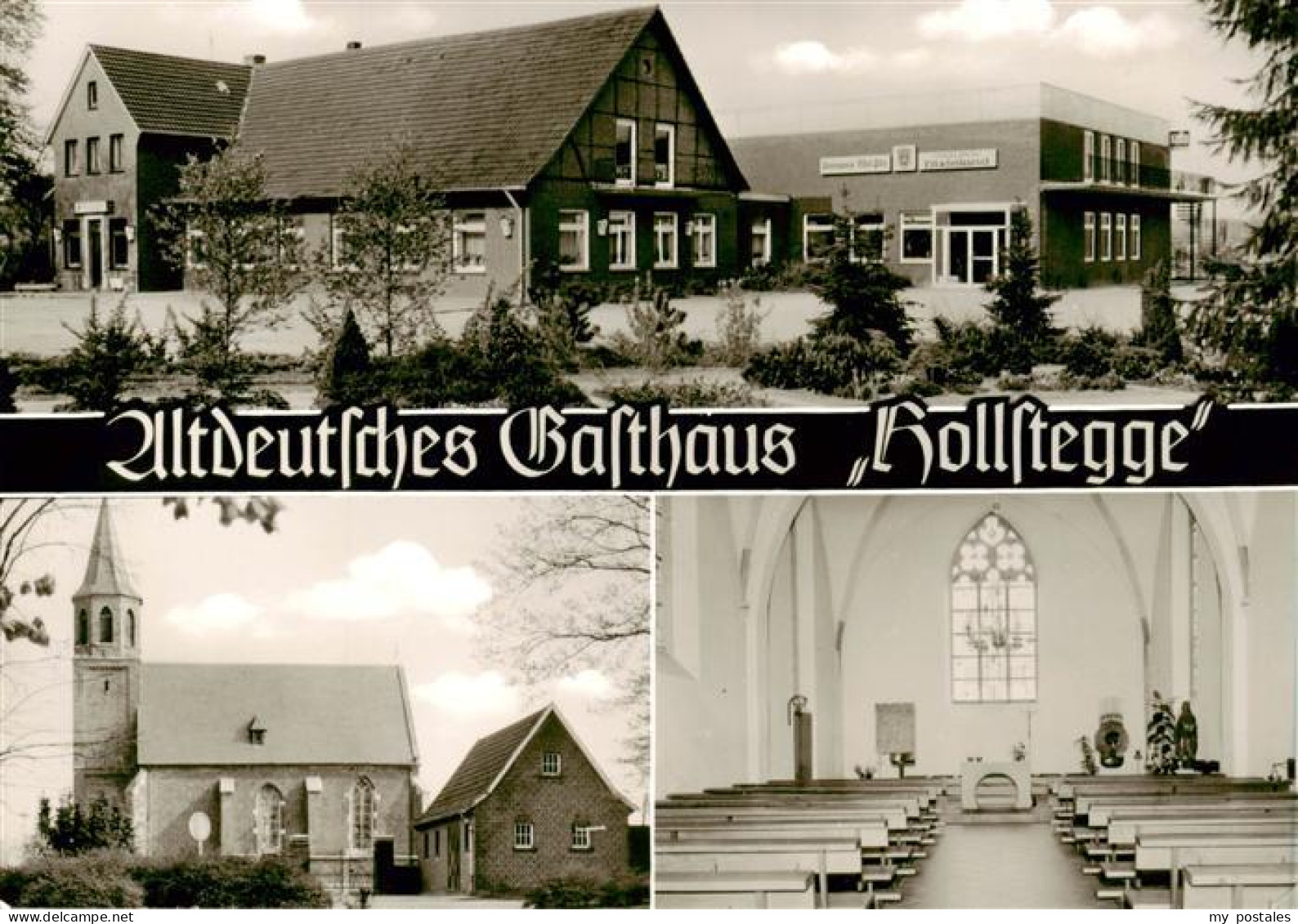 73869706 Gescher Altdeutsches Gasthaus Hollstegge Kirche Innenansicht Gescher - Gescher