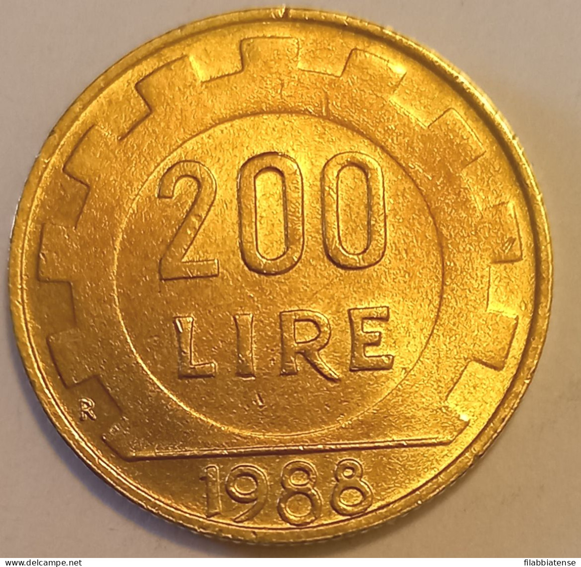 1988 - Italia 200 Lire      ---- - 200 Lire