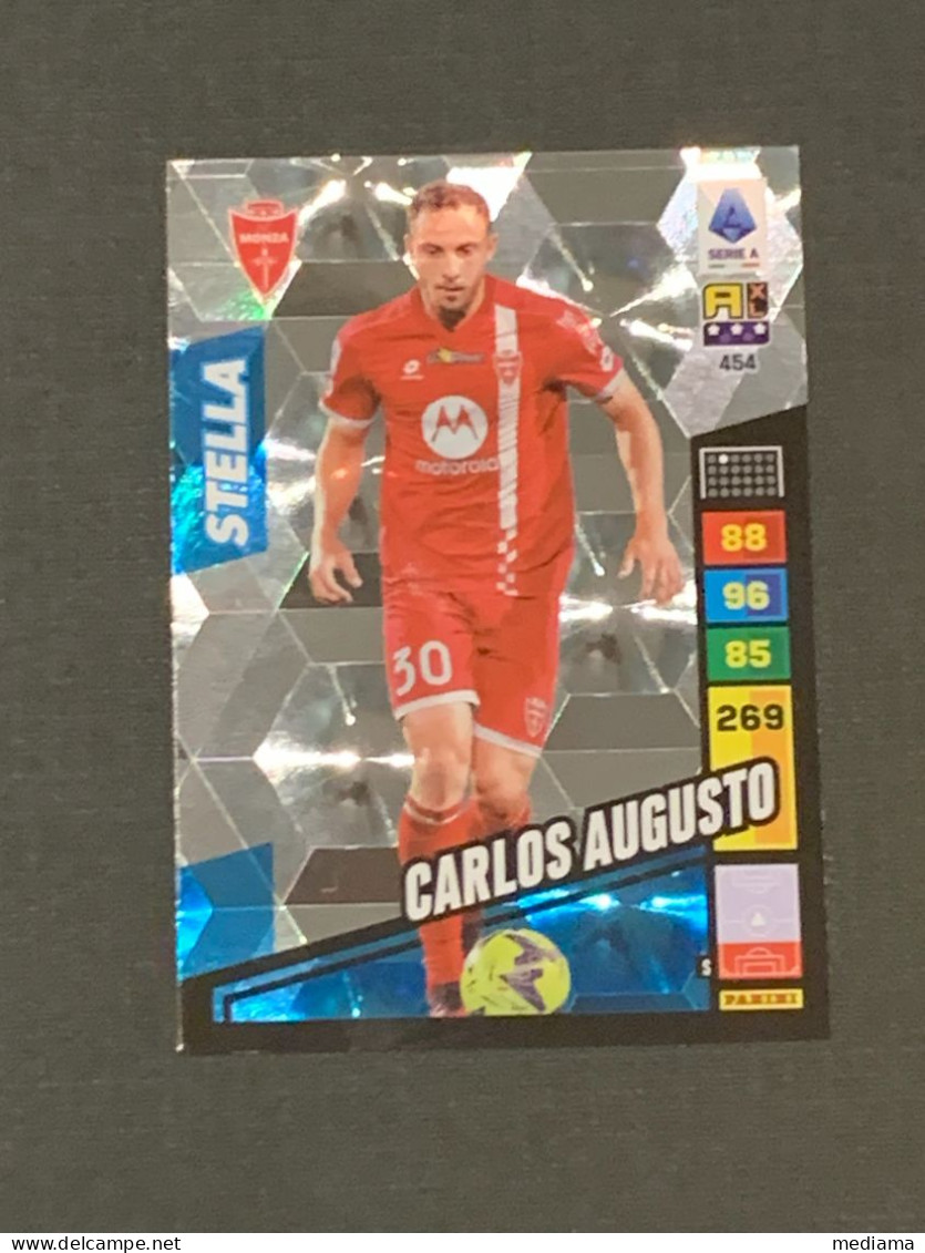 CARD PANINI ADRENALYN XL CALCIATORI 23 24 STELLA CARLOS AUGUSTO MONZA - Andere & Zonder Classificatie