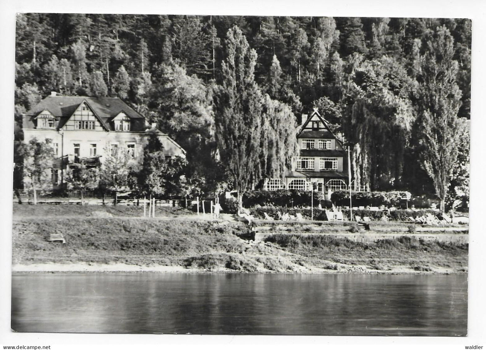 8306  WEHLEN / SÄCHS. SCHWEIZ  -   FDGB ERHOLUNGSHEIM  VORWÄRTS   1974 - Wehlen