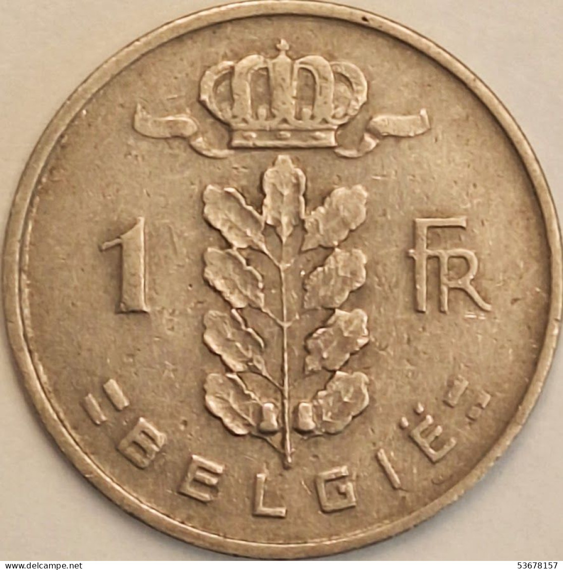 Belgium - Franc 1958, KM# 143.1 (#3128) - 1 Franc