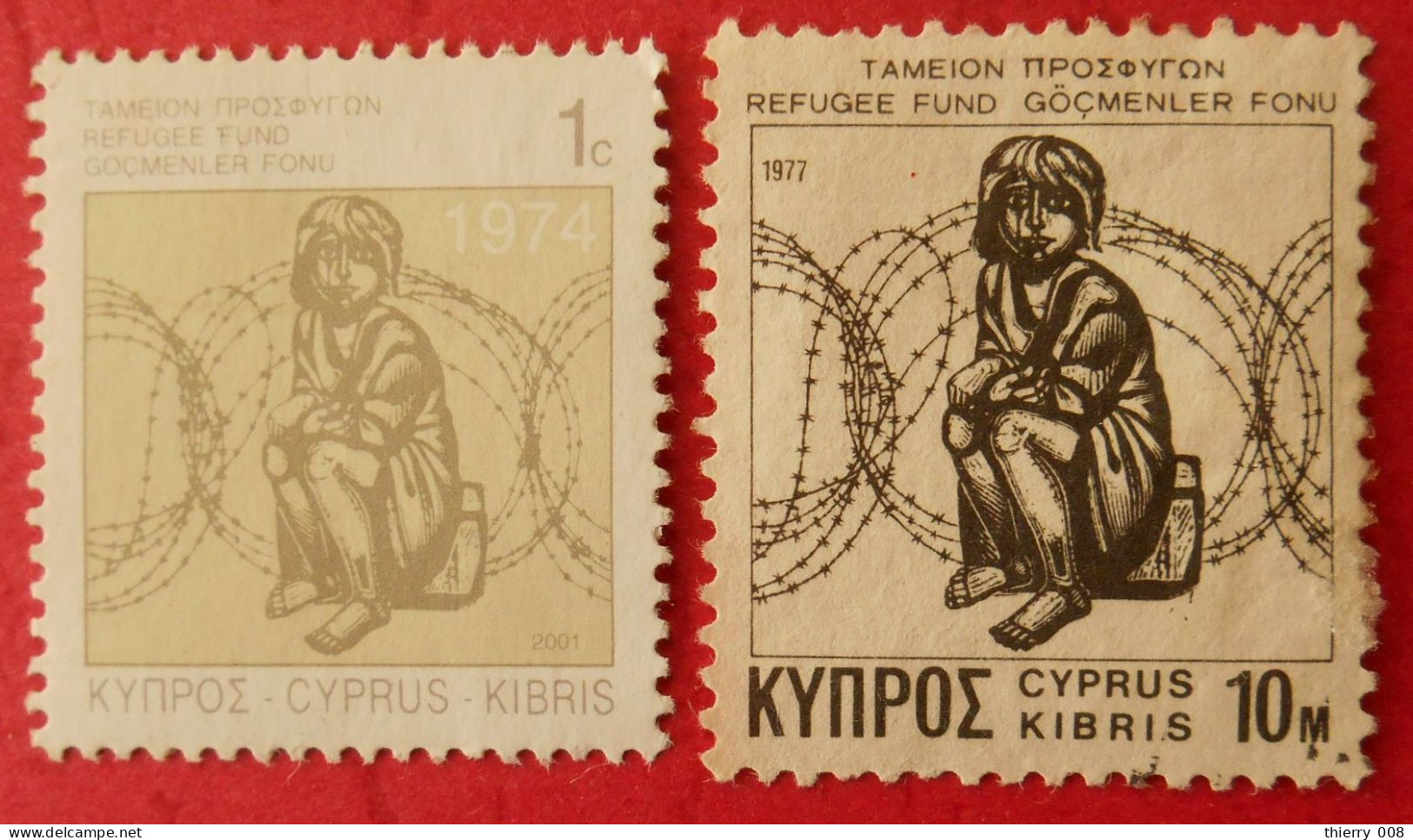 F94 Cyprus Kibris Chypre  Fond Pour Les Réfugiés - Réfugiés