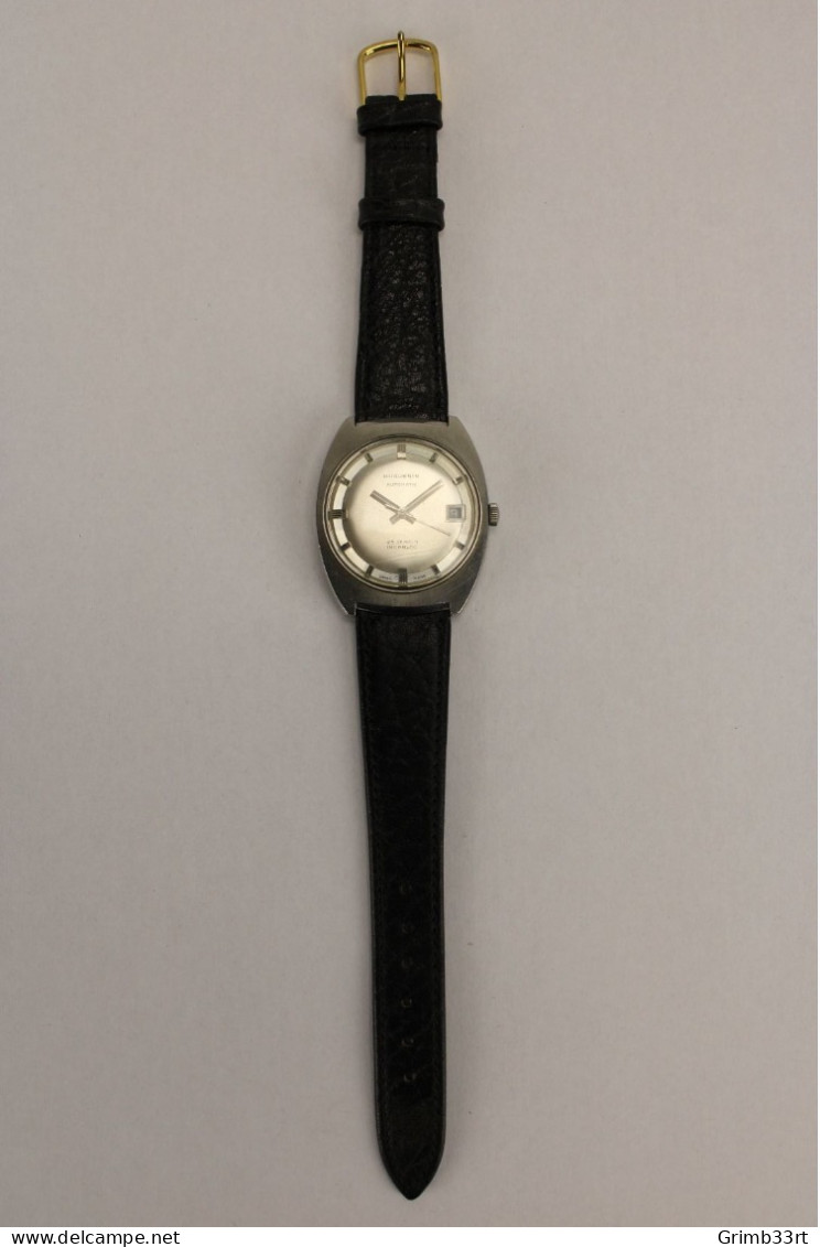 Huguenin - Automatic Men's Watch - With Day Indicator - 1970's - Other & Unclassified